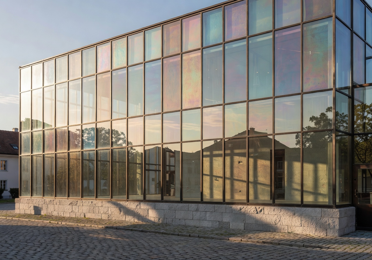 Bavarian Glass Pavilion main exterior facade
