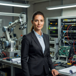 Portrait of Elena Krause, Head of Engineering